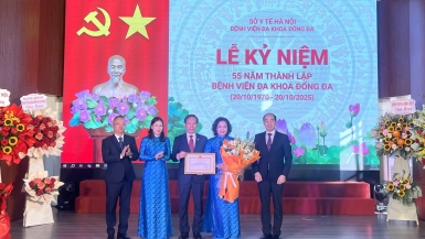 Bệnh viện Đa khoa Đống Đa: 55 năm - Một hành trình chăm sóc sức khỏe nhân dân