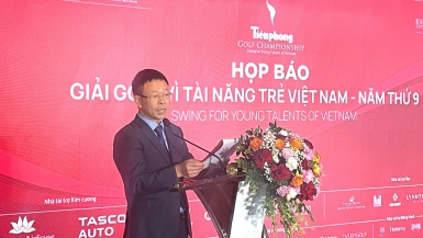 Tiền Phong Golf Championship 2025: Lan tỏa tinh thần “Vì tài năng trẻ Việt Nam”