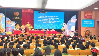 Phụ nữ công an Thủ đô: Bản lĩnh, Nhân văn, Trách nhiệm vì an ninh Tổ quốc, vì hạnh phúc nhân dân