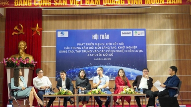 Kết nối và phát triển mạng lưới các trung tâm đổi mới sáng tạo, khởi nghiệp sáng tạo, tập trung công nghệ chiến lược và chuyển đổi số