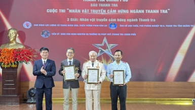 Trao giải Cuộc thi “Nhân vật truyền cảm hứng ngành Thanh tra” năm 2025