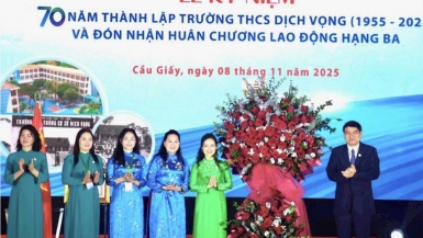 Trường THCS Dịch Vọng: Khát vọng và hành trình 70 năm vì sự nghiệp trồng người