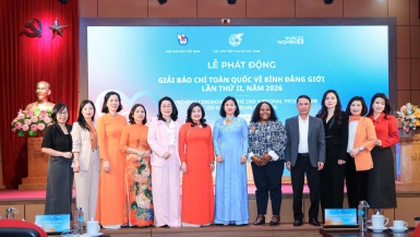 Phát động Giải Báo chí toàn quốc về Bình đẳng giới năm 2026