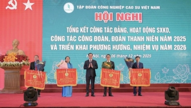 Tập đoàn Công nghiệp Cao su Việt Nam tăng tốc cùng đất nước trong giai đoạn mới