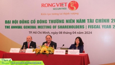 ĐHĐCĐ Chứng khoán Rồng Việt (VDSC): Kế hoạch doanh thu tăng 18,3%, lên 983 tỷ đồng