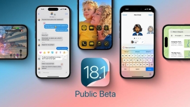 Apple phát hành iOS 18.1 public beta 2