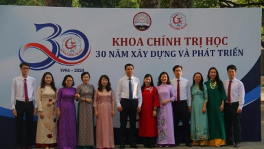 Khoa Chính trị học và hành trình 30 năm xây dựng và phát triển