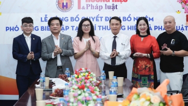 Bổ nhiệm Phó Tổng Biên tập Tạp chí điện tử Thương hiệu và Pháp luật