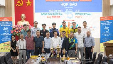 Giải vô địch bóng bàn quốc gia Báo Nhân Dân lần thứ 43 tranh Cúp PetroVietnam-PVCFC năm 2025