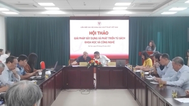 VUSTA: Xây dựng và phát triển Tủ sách khoa học, công nghệ