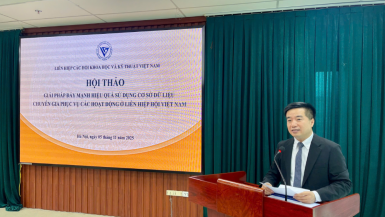 Giải pháp đẩy mạnh hiệu quả sử dụng cơ sở dữ liệu chuyên gia phục vụ các hoạt động ở VUSTA