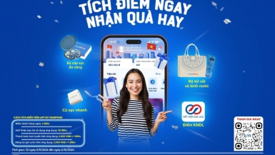 Khách hàng rinh ngàn quà tặng trong chương trình tích điểm của My MobiFone