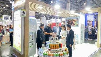 Dấu ấn doanh nghiệp Việt tại Hội chợ Quốc tế về Thực phẩm đồ uống Worldfood Moscow 2024