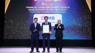 MB nhận 'cú đúp' giải thưởng tại IR Awards 2024