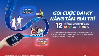 MobiFone tung ưu đãi có 1-0-2 cho gói cước dài kỳ, nâng tầm giải trí cho khách hàng