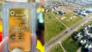 Dòng tiền dự báo sẽ tìm đến bất động sản và chứng khoán trú ẩn sau khi giá vàng liên tục phá kỷ lục