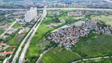Giá đất ngoại thành Hà Nội “nhảy vọt”, có nơi tăng đến 50% trong bảng giá đất mới