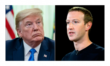 Cuộc chiến căng thẳng giữa ông chủ Nhà Trắng và Mark Zuckerberg