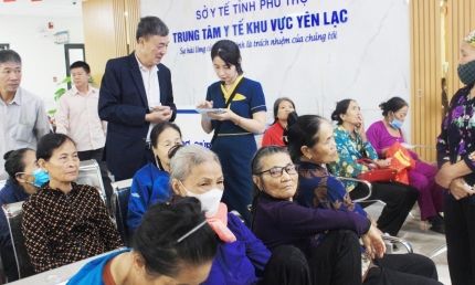 (Phú Thọ) Trung tâm Y tế khu vực Yên Lạc: Điểm sáng trong công tác chăm sóc sức khỏe nhân dân