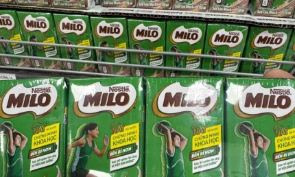 Nestlé thừa nhận dùng thông tin Viện Dinh dưỡng trên một sản phẩm sữa Milo