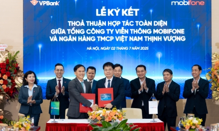MobiFone và VPBank ký kết hợp tác chiến lược, hướng tới trải nghiệm số toàn diện