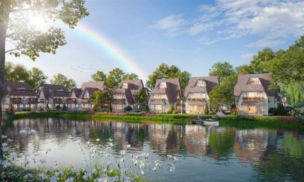 Đảo Châu Âu - Eco Central Park: Du ngoạn bốn mùa hoa giữa lòng xứ Nghệ