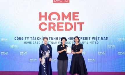 Home Credit được vinh danh tại Giải thưởng Top 50 Doanh nghiệp Phát triển Bền vững tiêu biểu 2025