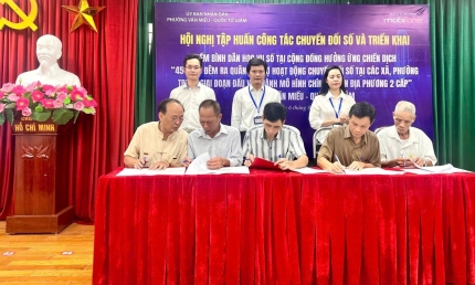 MobiFone tiếp sức địa phương trong Chiến dịch 45 ngày đêm chuyển đổi số toàn diện