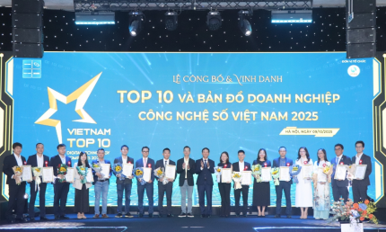 Top 10 Doanh nghiệp Công nghệ Số Việt Nam 2025: Ghi danh 81 đơn vị với tổng doanh thu lên tới 6,5 tỷ USD