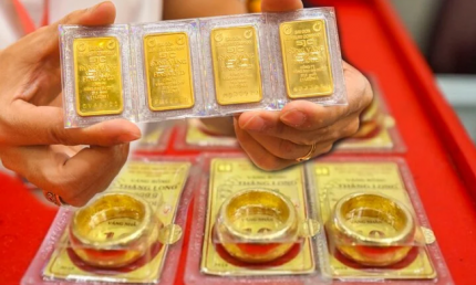 Giá vàng chiều 20/11 giảm mạnh: Vàng miếng SJC lùi về 150,3 triệu đồng, vàng nhẫn hạ nhiệt tại nhiều thương hiệu