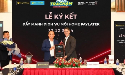 Home Credit và Thế Giới Di Động hợp tác chiến lược triển khai sản phẩm Home PayLater “Mua trả chậm - lấy xài liền - tiền trả sau”