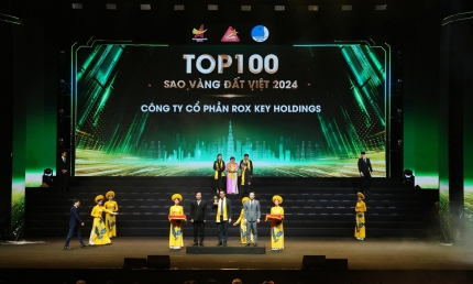 Rox Key Holdings được trao giải thưởng Sao Vàng Đất Việt 2024