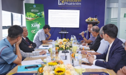Tọa đàm Xu hướng bứt phá trong chuyển đổi xanh, kinh tế tuần hoàn của doanh nghiệp Việt