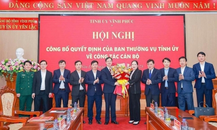 Vĩnh Phúc: Phó Trưởng Ban Dân vận Tỉnh ủy Vĩnh Phúc làm tân Bí thư Huyện ủy Yên Lạc