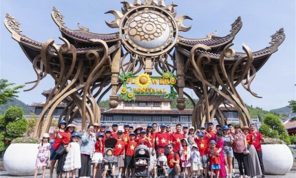 Hàng chục ngàn du khách ghé thăm Sun World Ba Na Hills trong hai ngày đầu nghỉ lễ 30/4