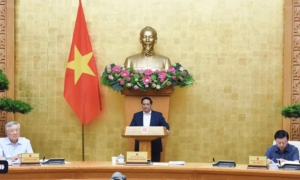 Thủ tướng Phạm Minh Chính chủ trì phiên họp Chính phủ chuyên đề xây dựng pháp luật tháng 5/2025
