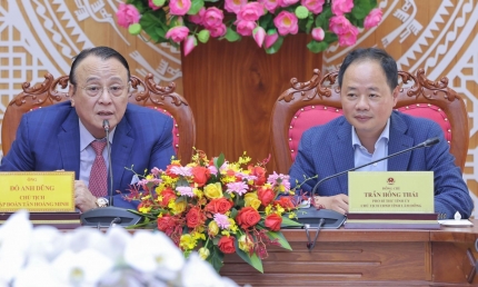 Tân Hoàng Minh khảo sát khu đô thị sinh thái 4.320 ha tại Đà Lạt với sự tham gia của Chủ tịch Đỗ Anh Dũng