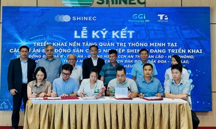 Shinec công bố giải pháp số quản lý phát thải Carbon tại KCN Nam Cầu Kiền