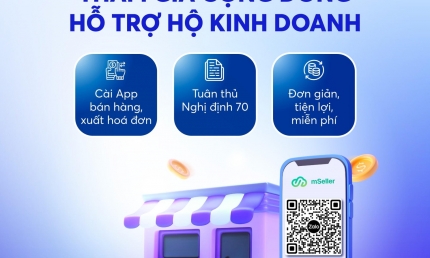 MB chính thức tặng miễn phí: APP quản lý bán hàng, xuất hóa đơn điện tử chỉ cần điện thoại