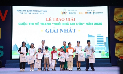 “Ngôi nhà mơ ước” 2025: Nơi trẻ thơ vẽ nên thành phố xanh và hạnh phúc