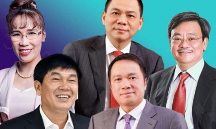 Việt Nam có 5 tỷ phú USD, ông Phạm Nhật Vượng giữ vững ngôi đầu