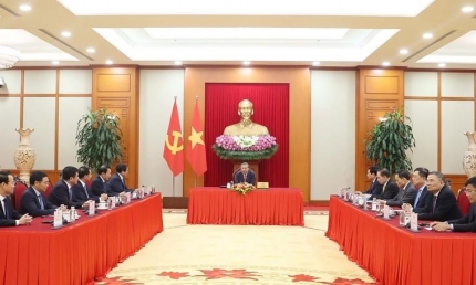 Tổng Bí thư Tô Lâm và Tổng thống Hoa Kỳ Donald Trump điện đàm