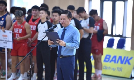 Khai mạc GMB League 2025: Kiến tạo sân chơi chuyên nghiệp cho HS, SV đam mê bóng rổ