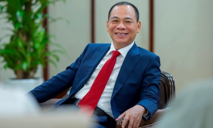 Tài sản tỷ phú Phạm Nhật Vượng tăng mạnh, vươn lên top 5 giàu nhất Đông Nam Á