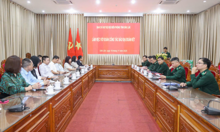 Báo Đại đoàn kết và Bộ đội Biên phòng tỉnh Đắk Lắk thống nhất thực hiện Chương trình “Xuân biên phòng - Ấm lòng dân bản” tại vùng biên