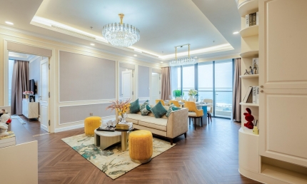 Bên trong căn hộ mẫu ‘view triệu đô’ của Newtown Diamond
