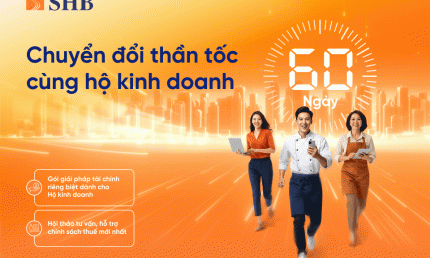 SHB kích hoạt chiến dịch 60 ngày chuyển đổi tăng tốc cho tiểu thương trên toàn quốc