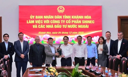 Shinec kết nối các quỹ tài chính quốc tế tìm hiểu cơ hội đầu tư tại Khánh Hòa