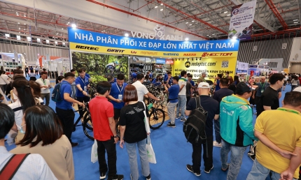 180 doanh nghiệp tham dự Triển lãm quốc tế xe hai bánh Việt Nam lần thứ 9