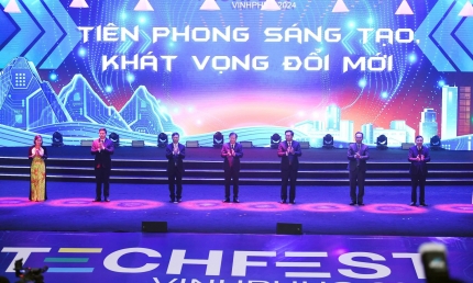 Techfest VinhPhuc 2024: Tiên phong sáng tạo, khát vọng đổi mới